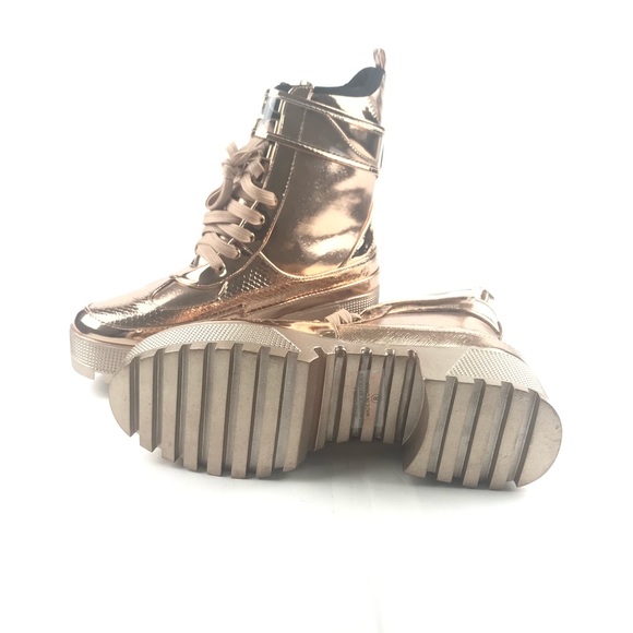 Unilady | Lug Sole Combat Boots - Picture 17 of 17